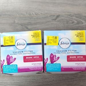 Febreze Vacuum Filter For Shark XFF35 2 Pack
